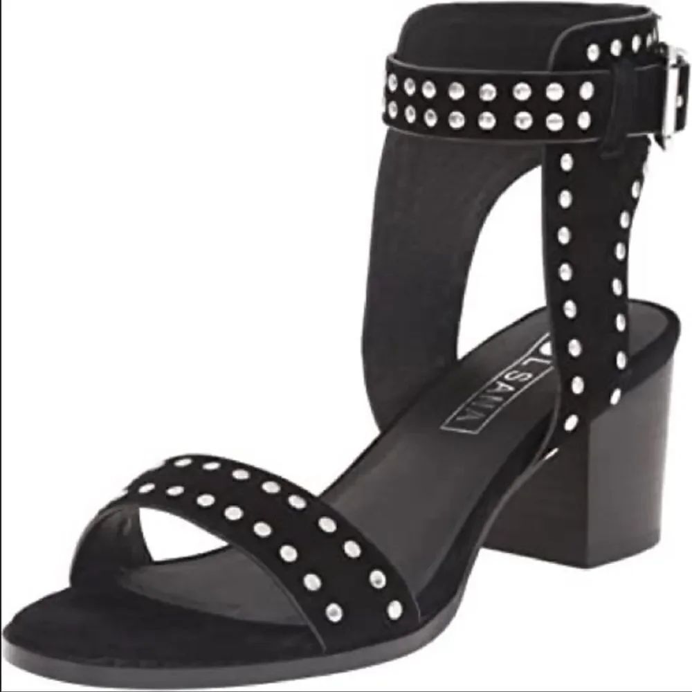 Sol Sana Porter Studded Suede Heel Sandals